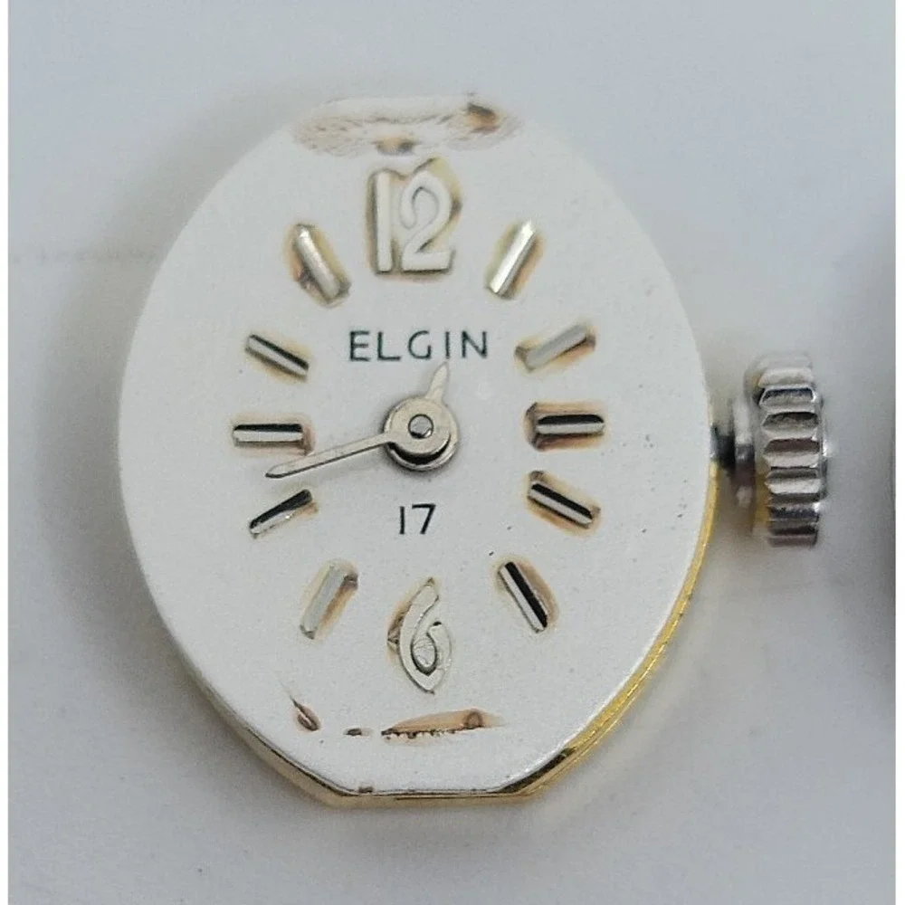 Vintage Elgin 17 Jewel Ladies‎ Mechanical Wrist Watch Working Condition Original
